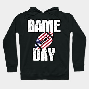 Game Day Football America Flag Hoodie